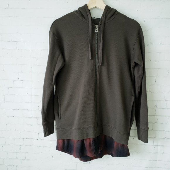 saints army green hoodie